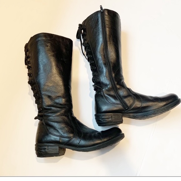 Bos & Co. waterproof black leather boot “krisper” - Picture 4 of 7